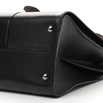 Delvaux Boxed Calfskin MM Magic Brillant Satchel Black Multicolor 10 of 17