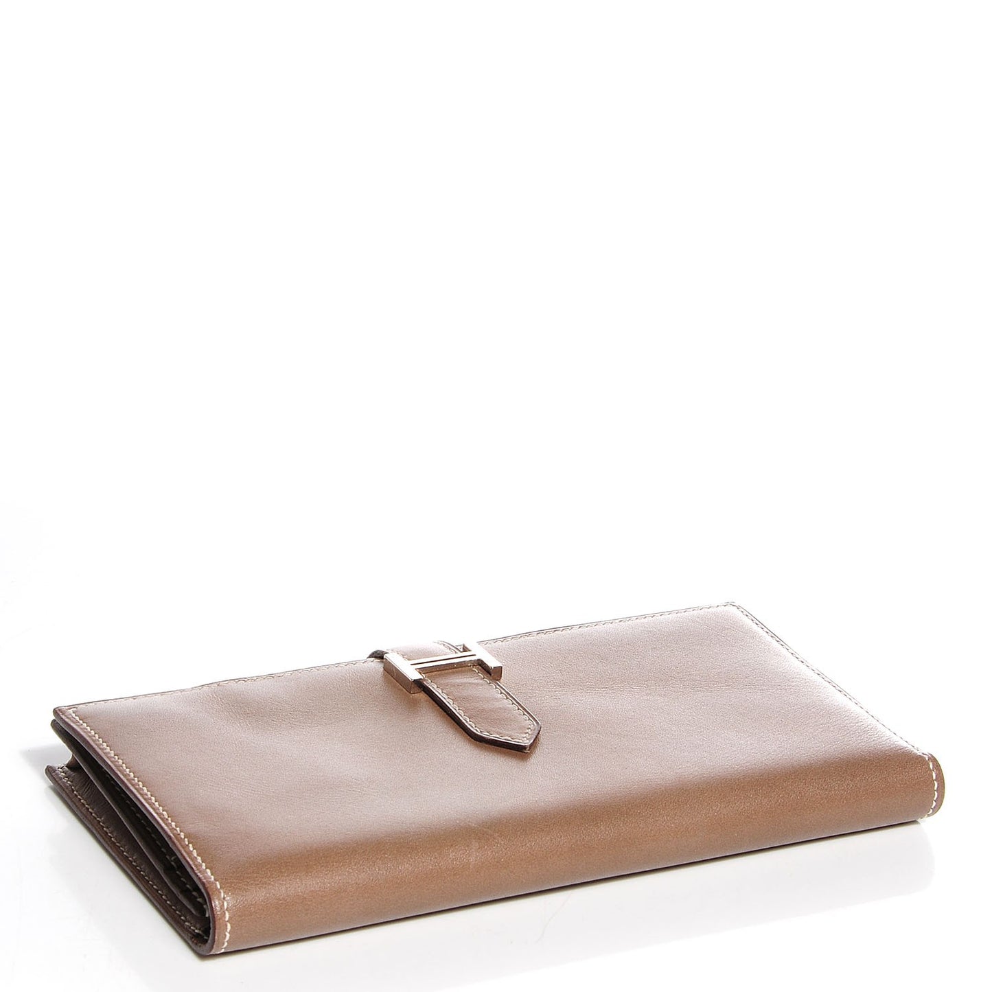 Box Bearn Gusset Wallet Etoupe