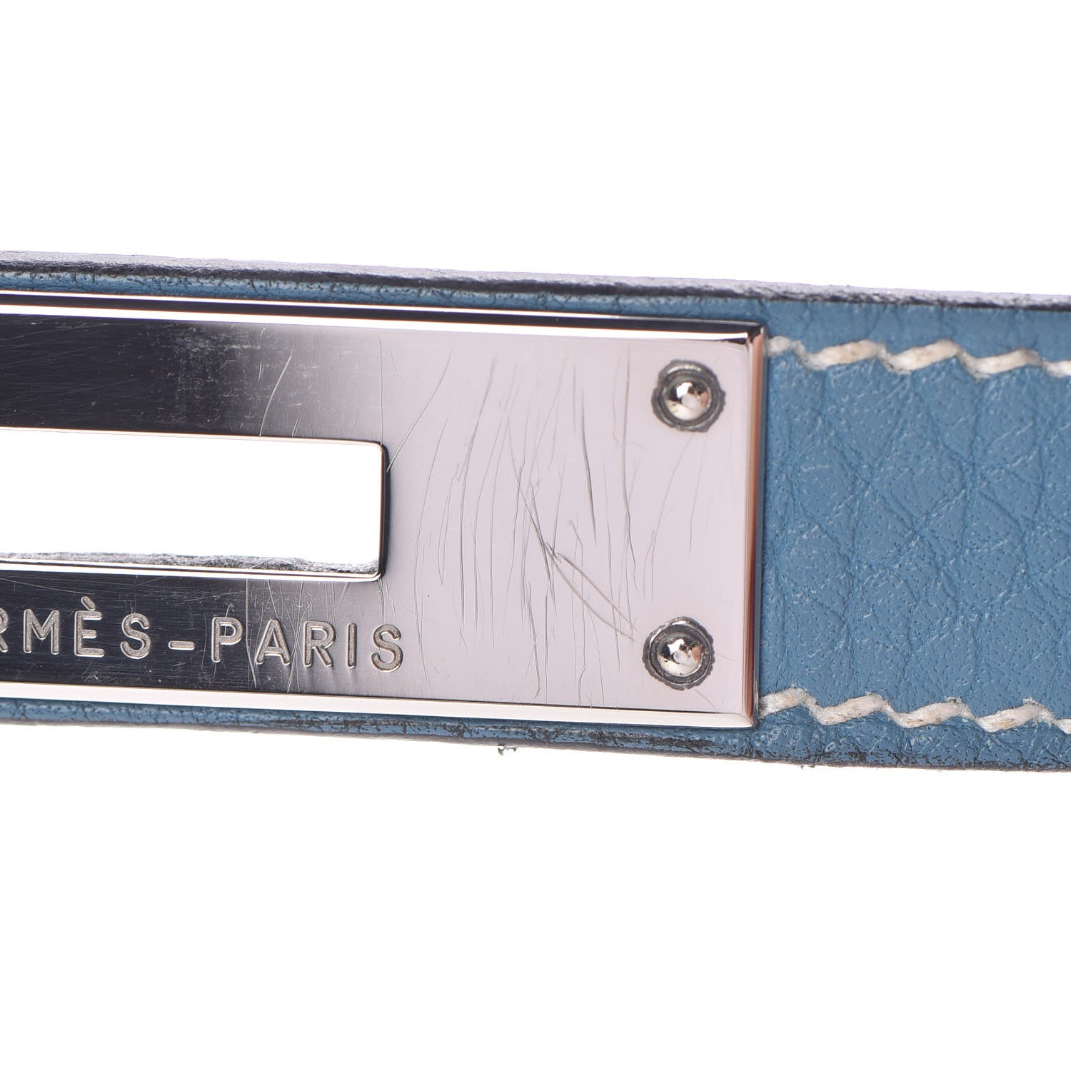 Hermes Taurillon Clemence Birkin 30 Blue Jean 29 of 40