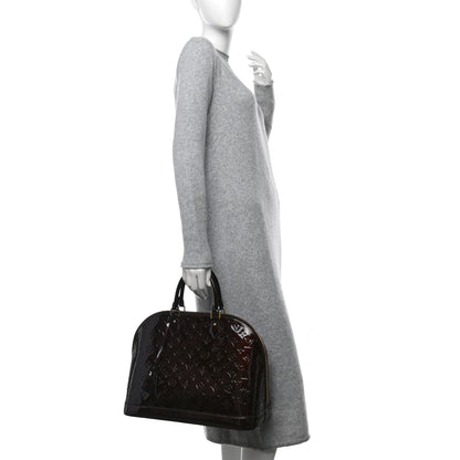 Louis Vuitton Vernis Alma GM Amarante 2 of 13