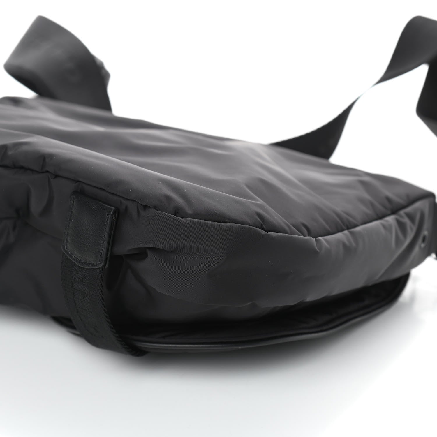 Christian Dior HOMME Nylon Saddle Messenger Bag Black 9 of 10