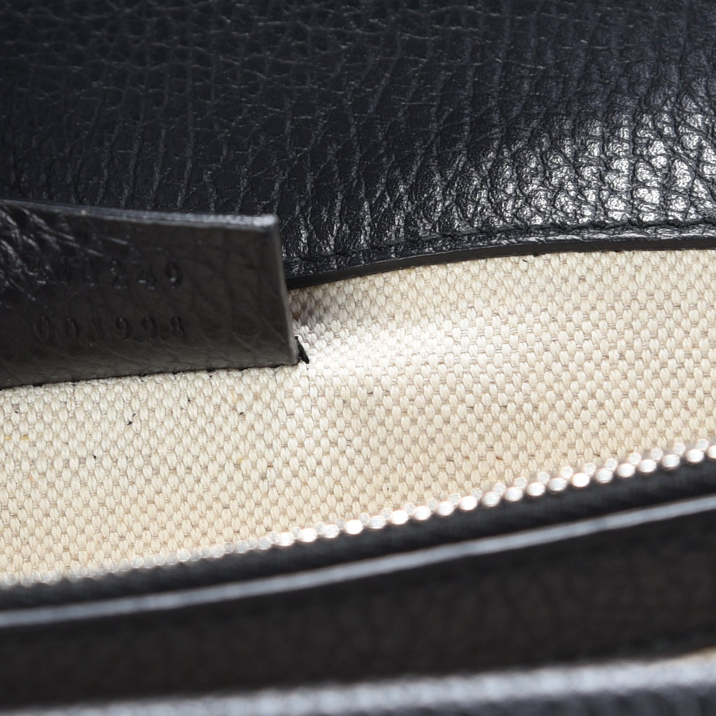 Pebbled Calfskin Small Dionysus Shoulder Bag Black