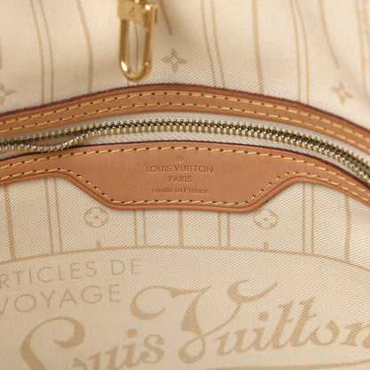 Louis Vuitton Damier Azur Neverfull MM 6 of 10