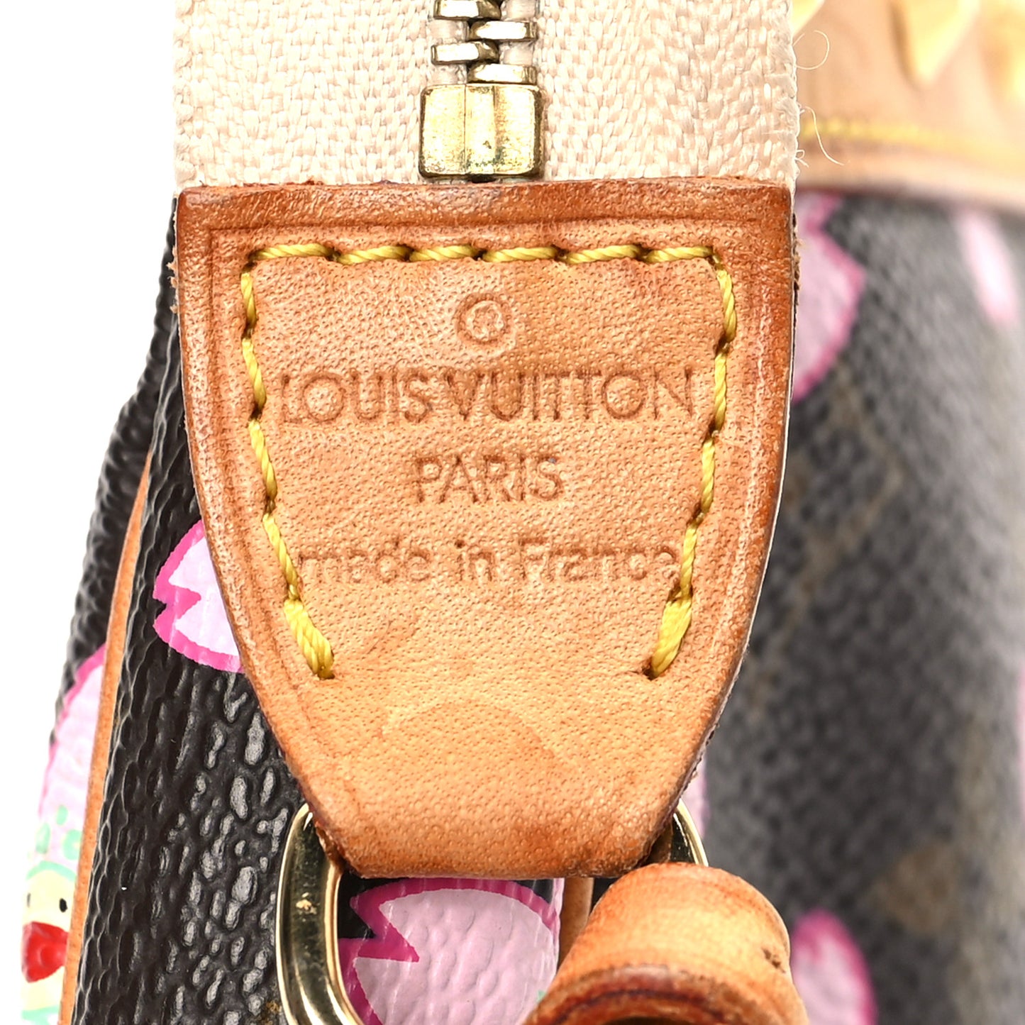 Monogram Cherry Blossom Pochette Accessories Brown