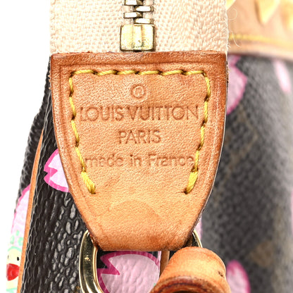 Louis Vuitton Monogram Cherry Blossom Pochette Accessories Brown 6 of 10