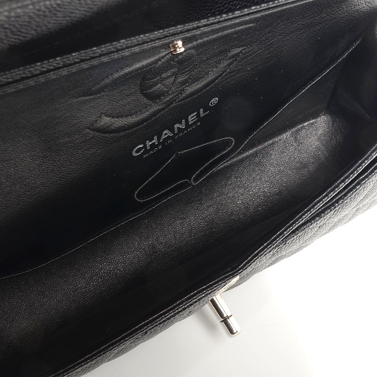 Chanel Caviar Quilted Small Double Flap Black 5 of 9