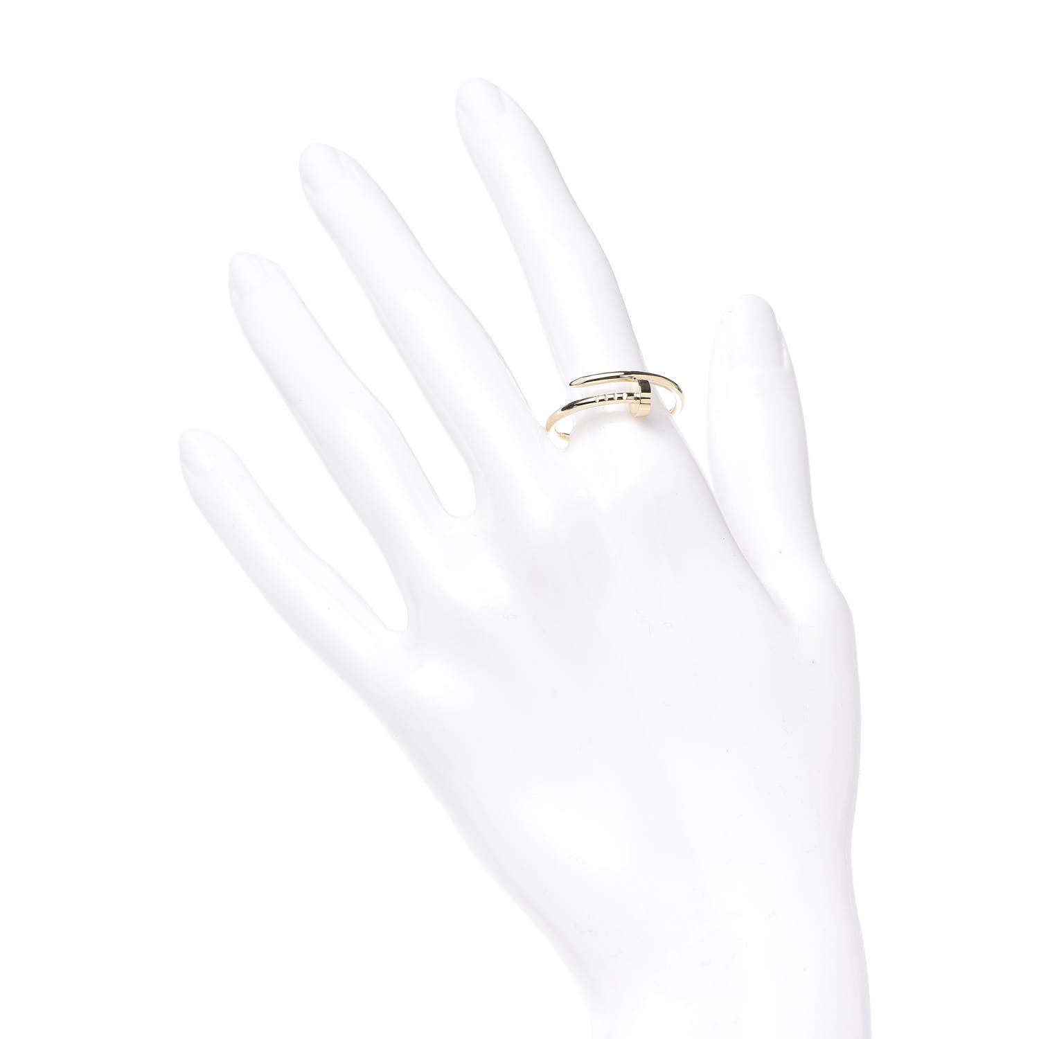 Cartier 18K Yellow Gold Small Juste Un Clou Ring 59 8.75 2 of 5