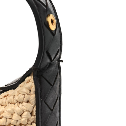 Bottega Veneta Raffia Woven Nappa Intrecciato Mini Wallace Natural Fondant 11 of 11