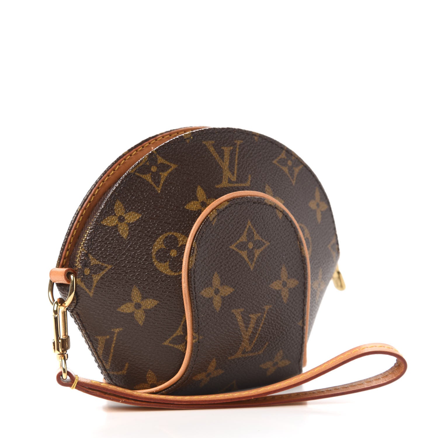 Louis Vuitton Monogram Mini Ellipse Wristlet Clutch 3 of 10