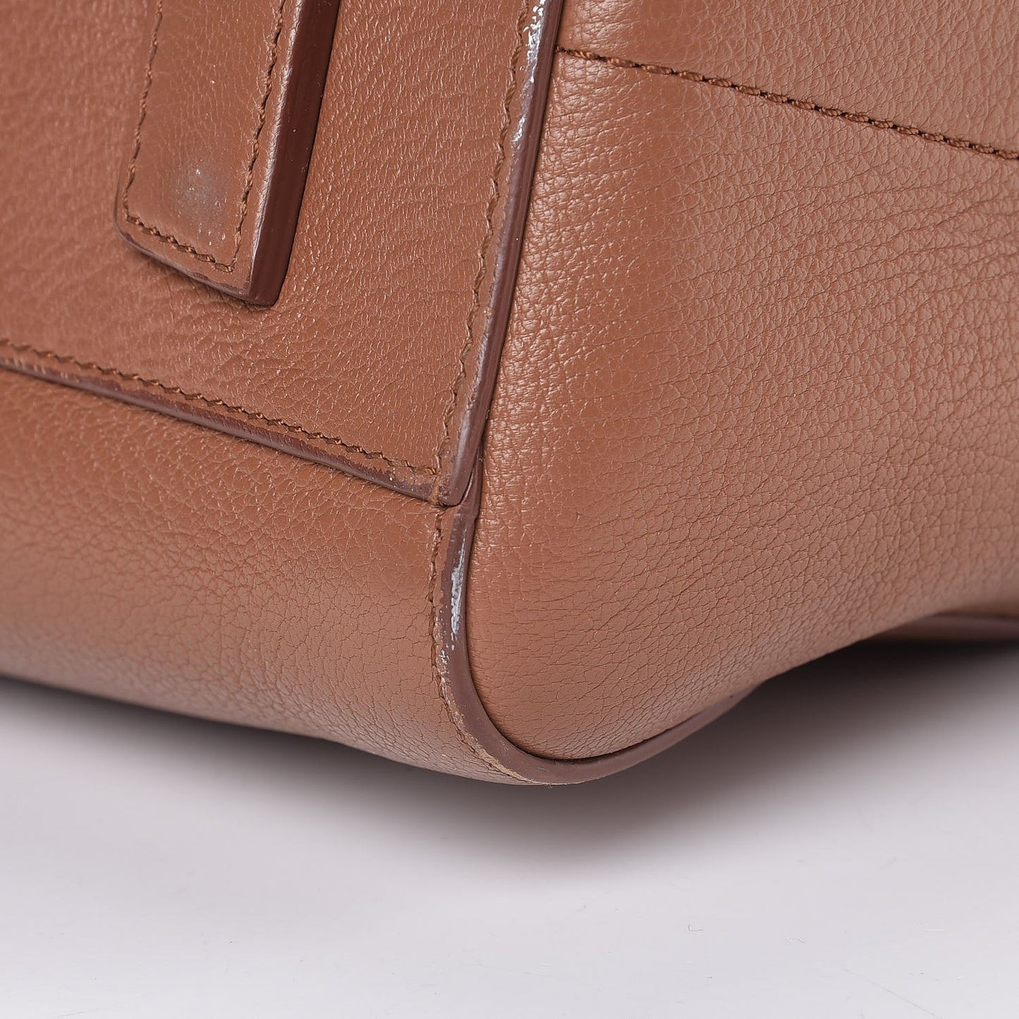 Sugar Goatskin Small Antigona Caramel