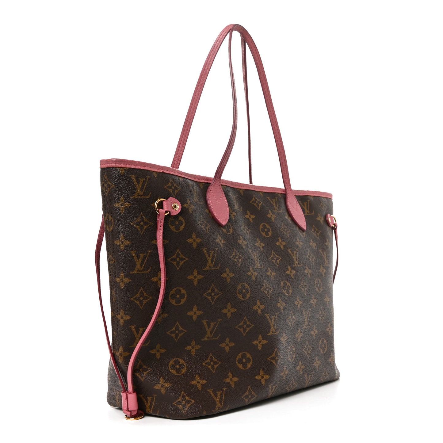 Monogram Articles de Voyage Ikat Neverfull MM Rose Velours