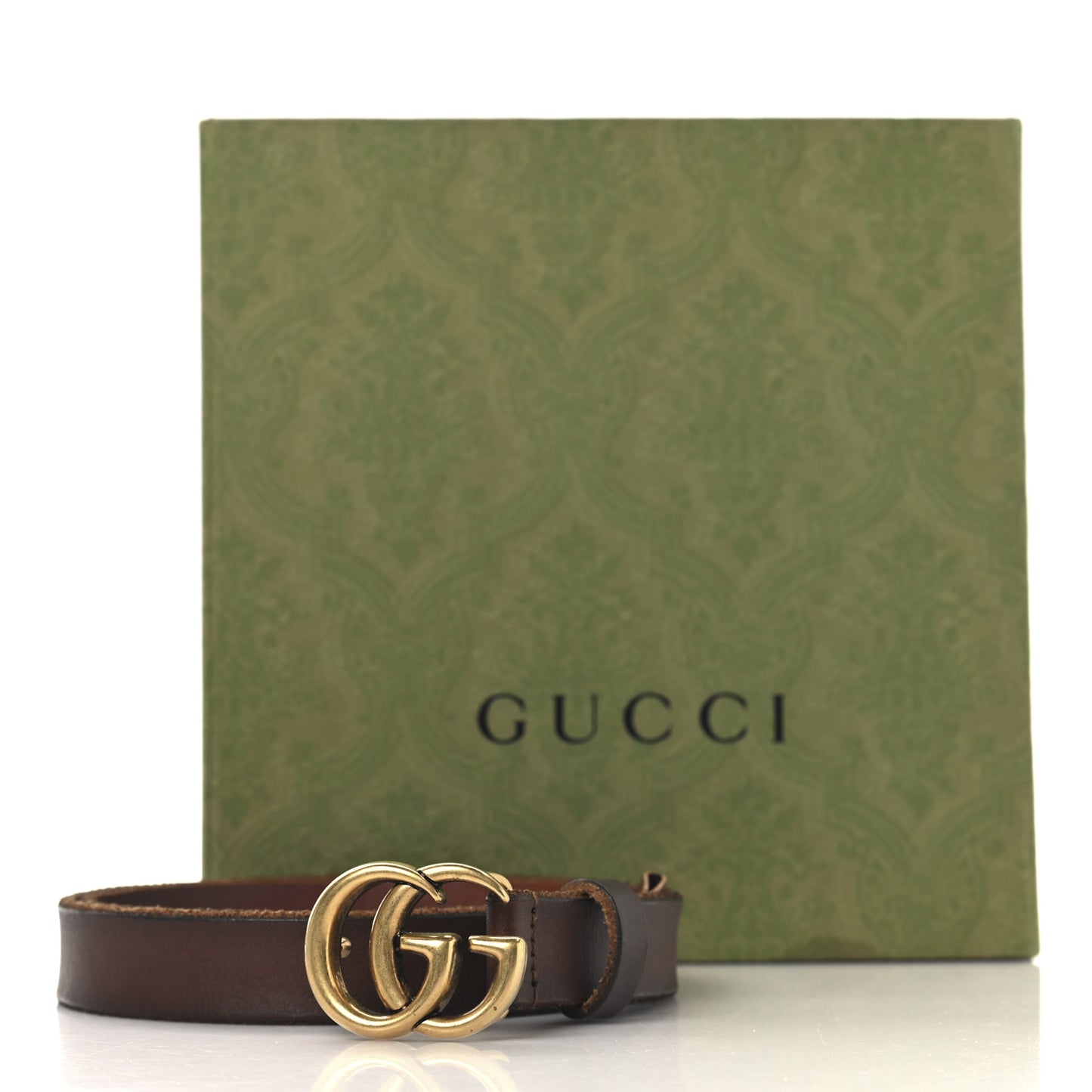 Faded Calfskin Double G 20mm Belt 70 28 Cuir