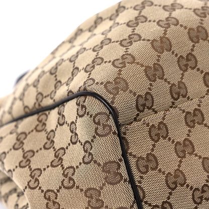 Gucci Monogram Large Sukey Tote Dark Brown 11 of 16