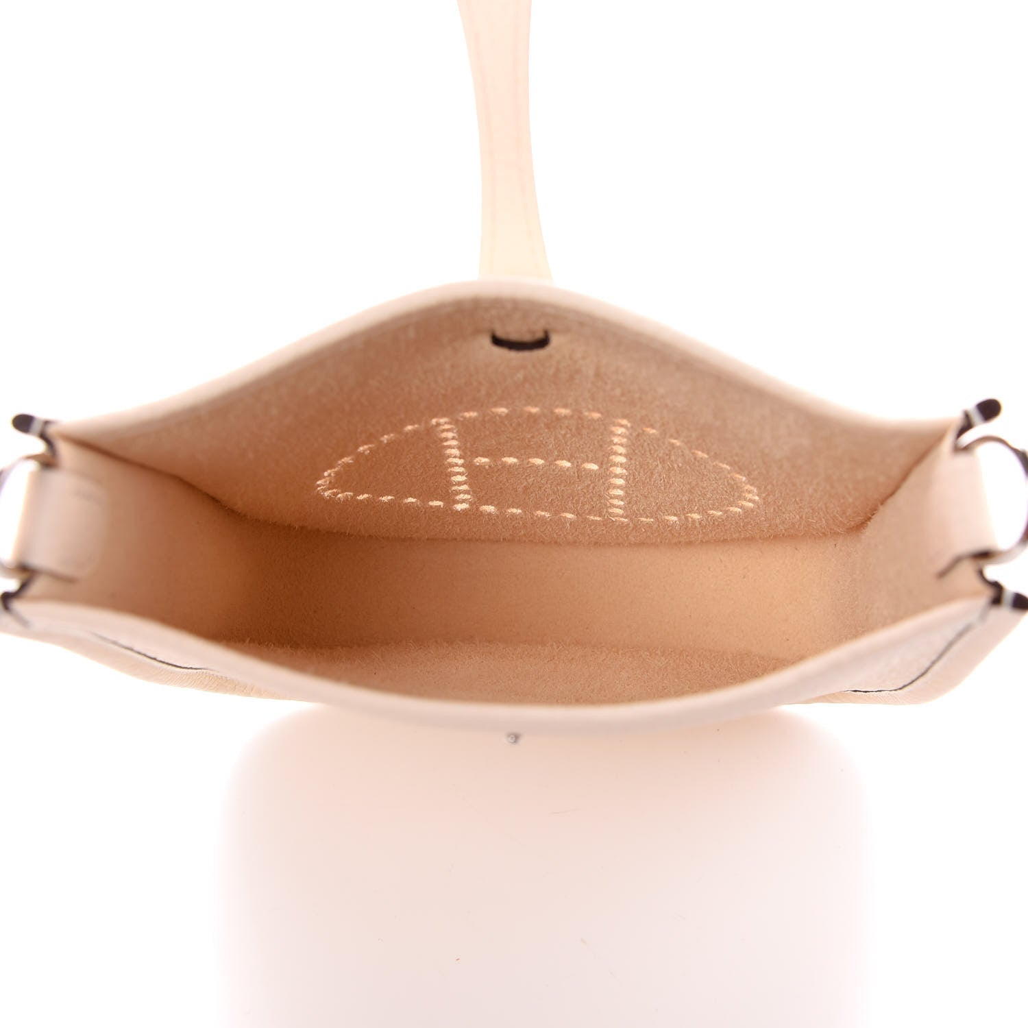 Hermes Taurillon Clemence Amazone Evelyne TPM Nata Craie 5 of 9