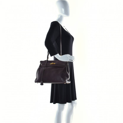 Hermes Gulliver Kelly Retourne 35 Havane 3 of 10