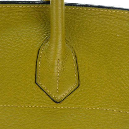 Hermes Taurillon Clemence JPG Birkin 42 Chartreuse 33 of 35