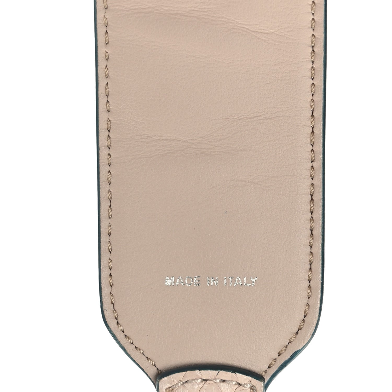 Fendi Snakeskin Vitello Embroidered Strap You Soap Multicolor 4 of 4