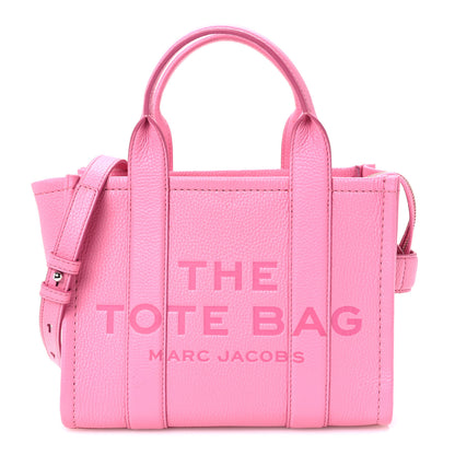 Marc Jacobs Grained Calfskin Small The Tote Bag Candy Pink 1 of 12