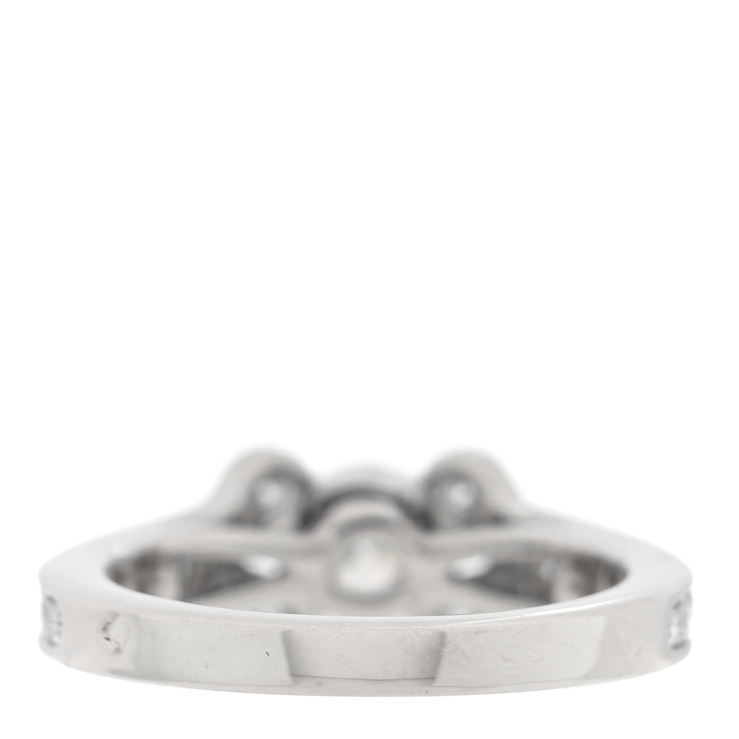 Cartier Platinum Diamond .51ct Ballerine Solitaire Engagement Ring 47 4 3 of 4