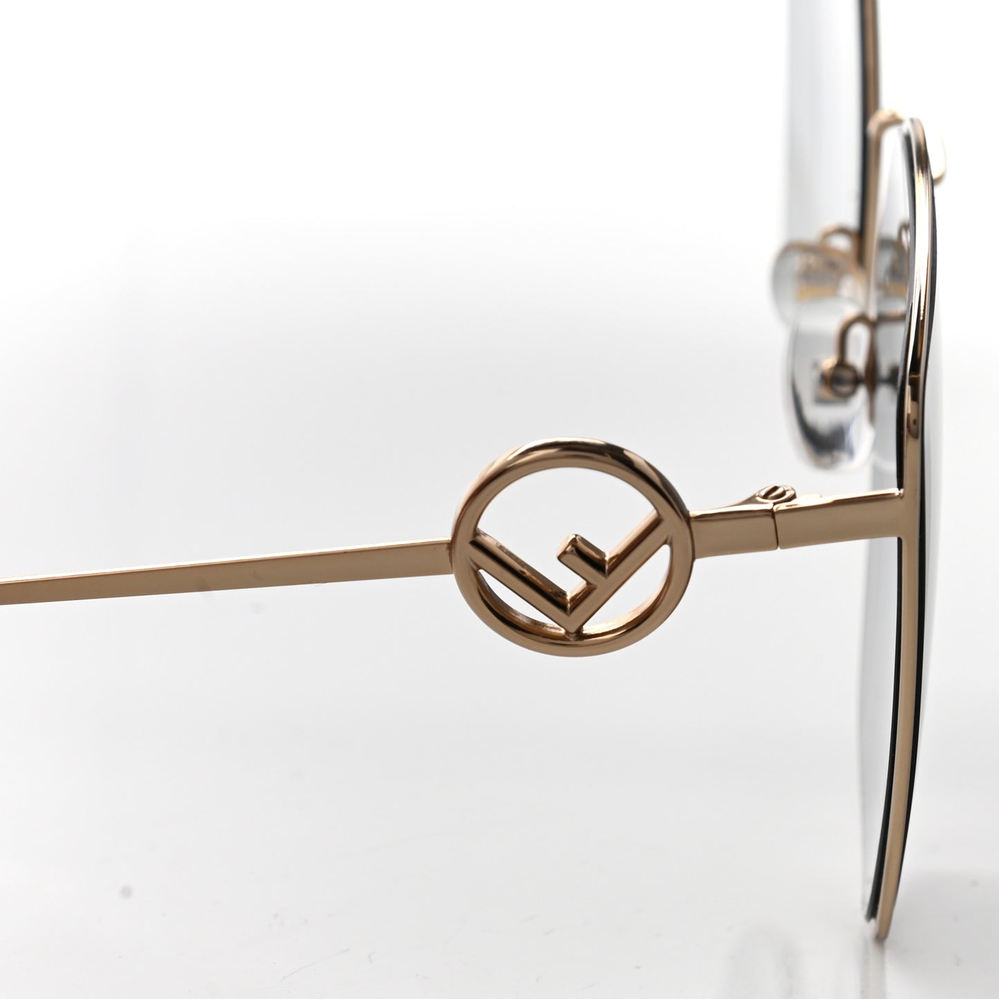 Metal F is Fendi Sunglasses FF 0323/S Gold
