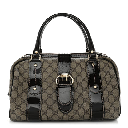 Gucci GG Plus Boston Vanity Bag Brown 1 of 11