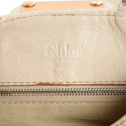 Chloe Calfskin Paddington Hobo White 6 of 8
