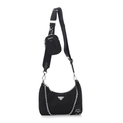 Prada Nylon Re-Edition 2005 Shoulder Bag Black 1 of 12