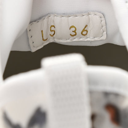 Christian Dior Neoprene Rubber Champetre Print Womens D-Connect Sneakers 36 White Multicolor 8 of 8