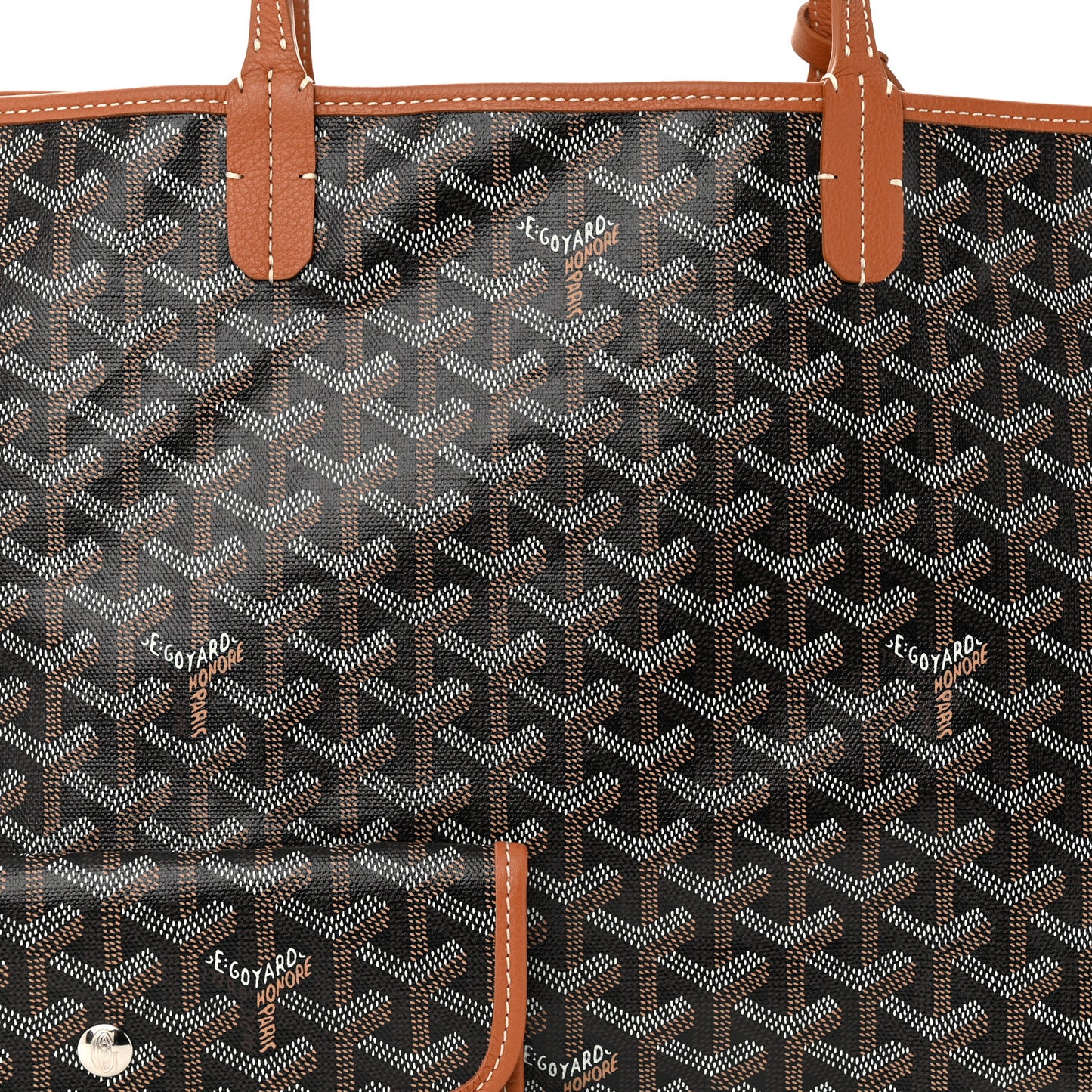 Goyardine Saint Louis PM Black Gold