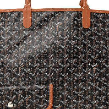 Goyard Goyardine Saint Louis PM Black Gold 8 of 10