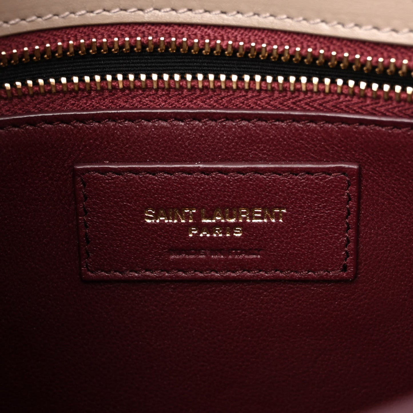 Calfskin Monogram Cassandra Clasp Bag Mink Rouge Legion