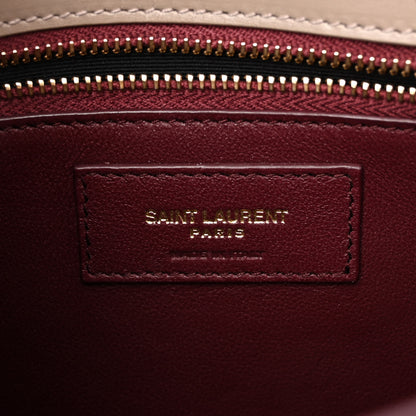Saint Laurent Calfskin Monogram Cassandra Clasp Bag Mink Rouge Legion 5 of 8