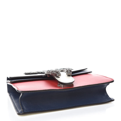 Gucci Calfskin Crystal Snake Embroidered Mini Dionysus Shoulder Bag Mystic White Hibiscus Red Blue Agata 4 of 13