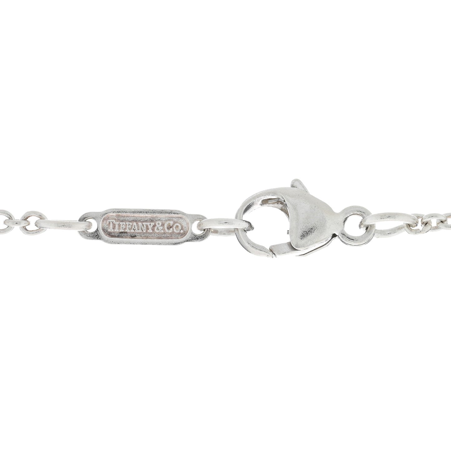 Sterling Silver 1837 Lock Charm Pendant Necklace