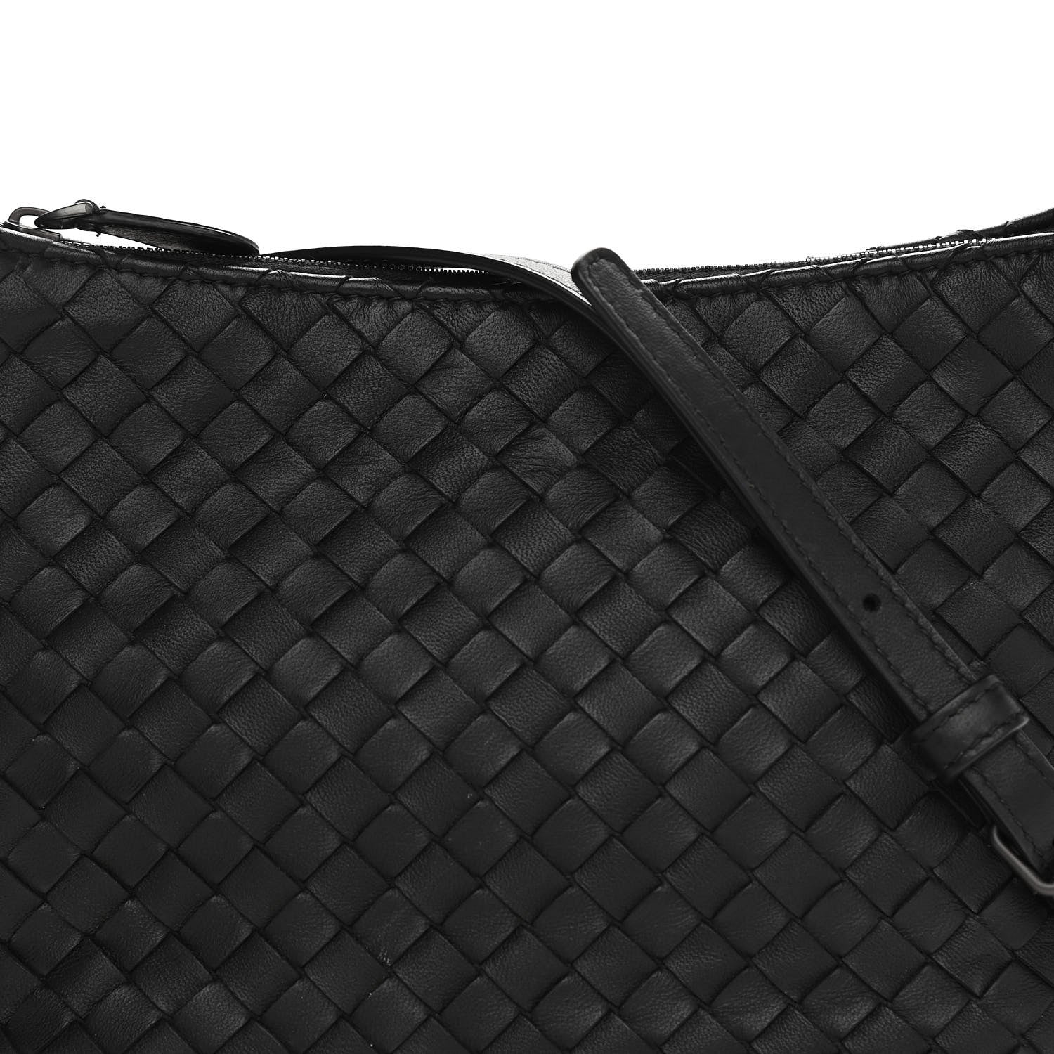 Bottega Veneta Nappa Intrecciato Crossbody Black 7 of 9