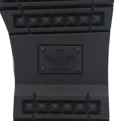 Valentino Garavani Calfskin XCombat 20/40mm Boots 39 Black 6 of 8