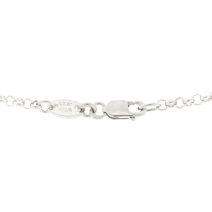 Chrome Hearts Sterling Silver Baby Fat Cross Pendant Roll Chain Necklace 4 of 4