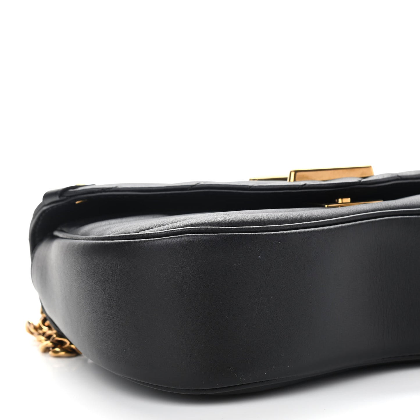 Calfskin New Wave Chain MM Black