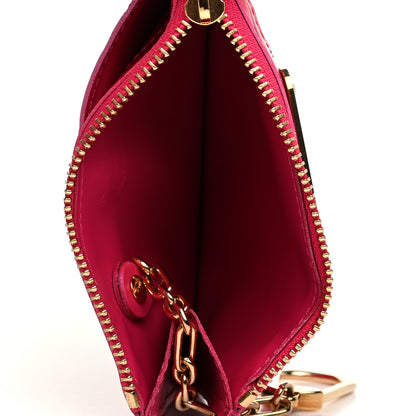 Louis Vuitton Vernis Key Pouch Rose Pop 5 of 7