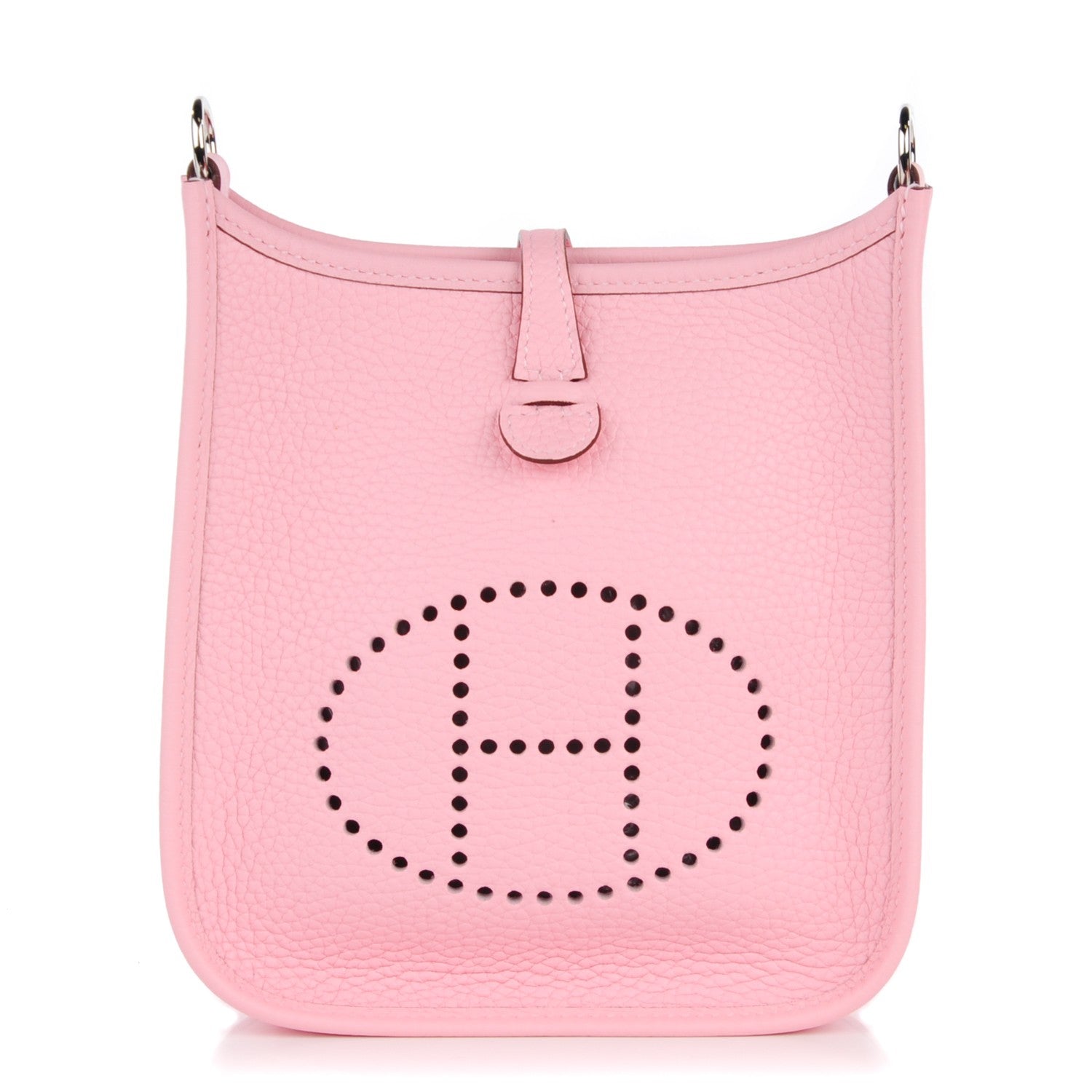 Hermes Taurillon Clemence Evelyne TPM Rose Sakura 1 of 11