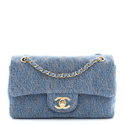 Chanel Denim Mini Souplissimo Flap Blue 1 of 11