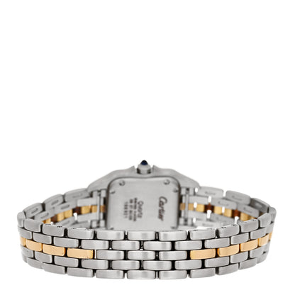 Cartier Stainless Steel 18K Yellow Gold 22mm Panthere Quartz Watch 3 of 4