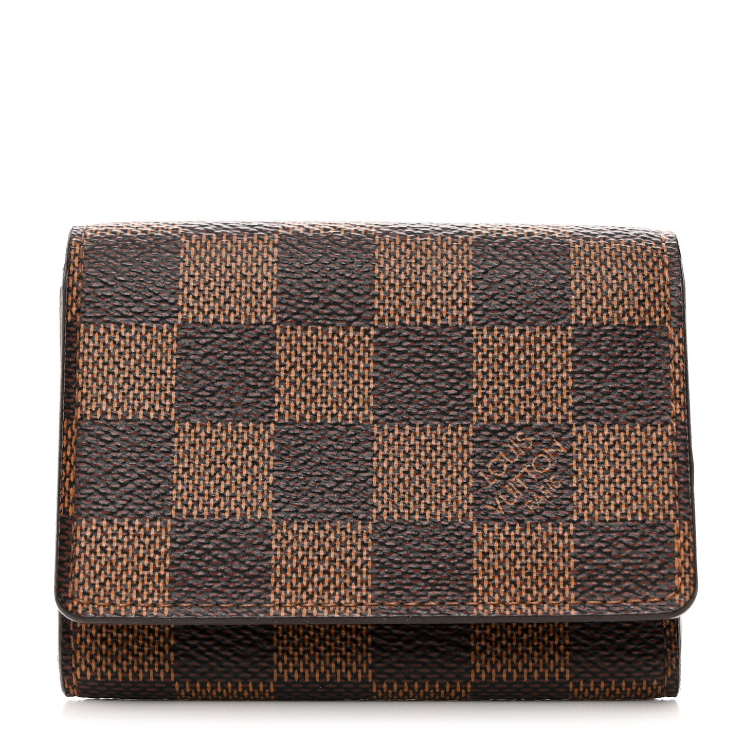 Damier Ebene Business Card Holder