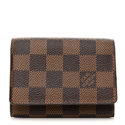 Louis Vuitton Damier Ebene Business Card Holder 1 of 9