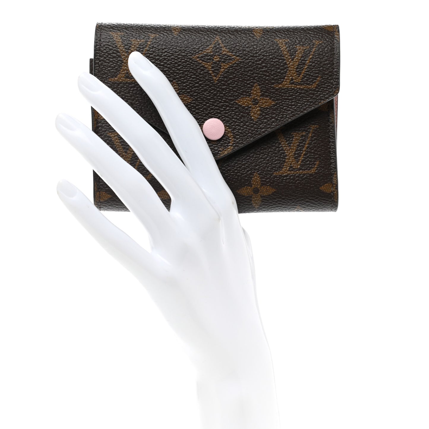 Monogram Victorine Wallet Rose Ballerine