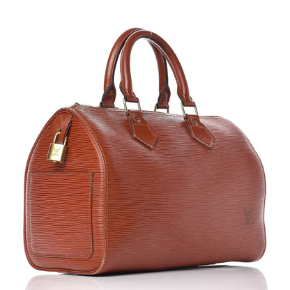 Louis Vuitton Epi Speedy 25 Kenyan Fawn 3 of 16