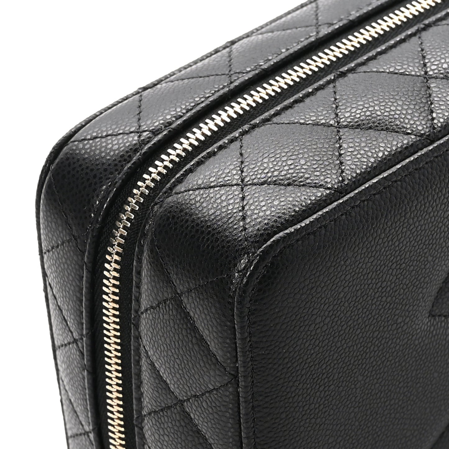 Caviar Large Jewelry Box Black