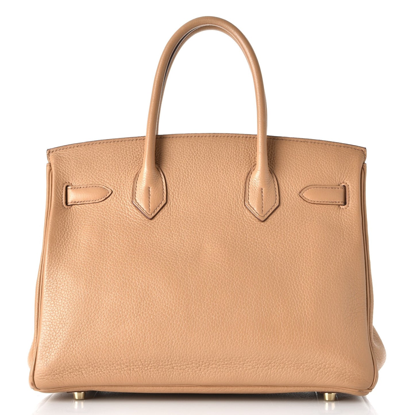 Taurillon Clemence Birkin 30 Camel Tabac