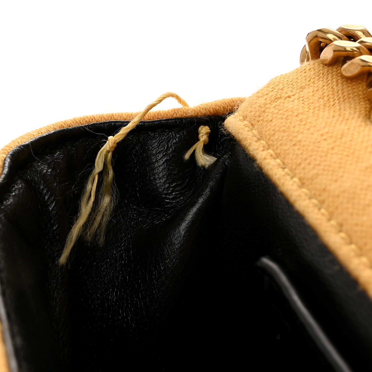 Saint Laurent Jersey Wool Patchwork Monogram Mini Jamie Baguette Saffron 10 of 12