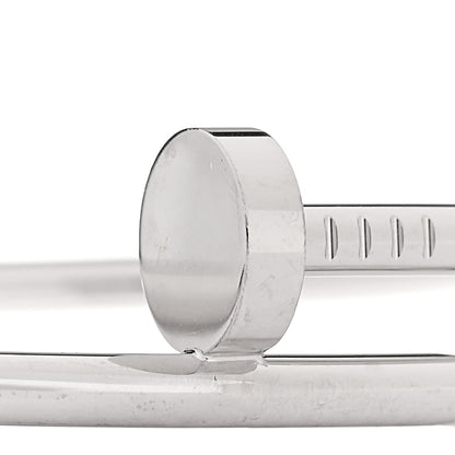 Cartier 18K White Gold Juste Un Clou Bracelet 20 4 of 5